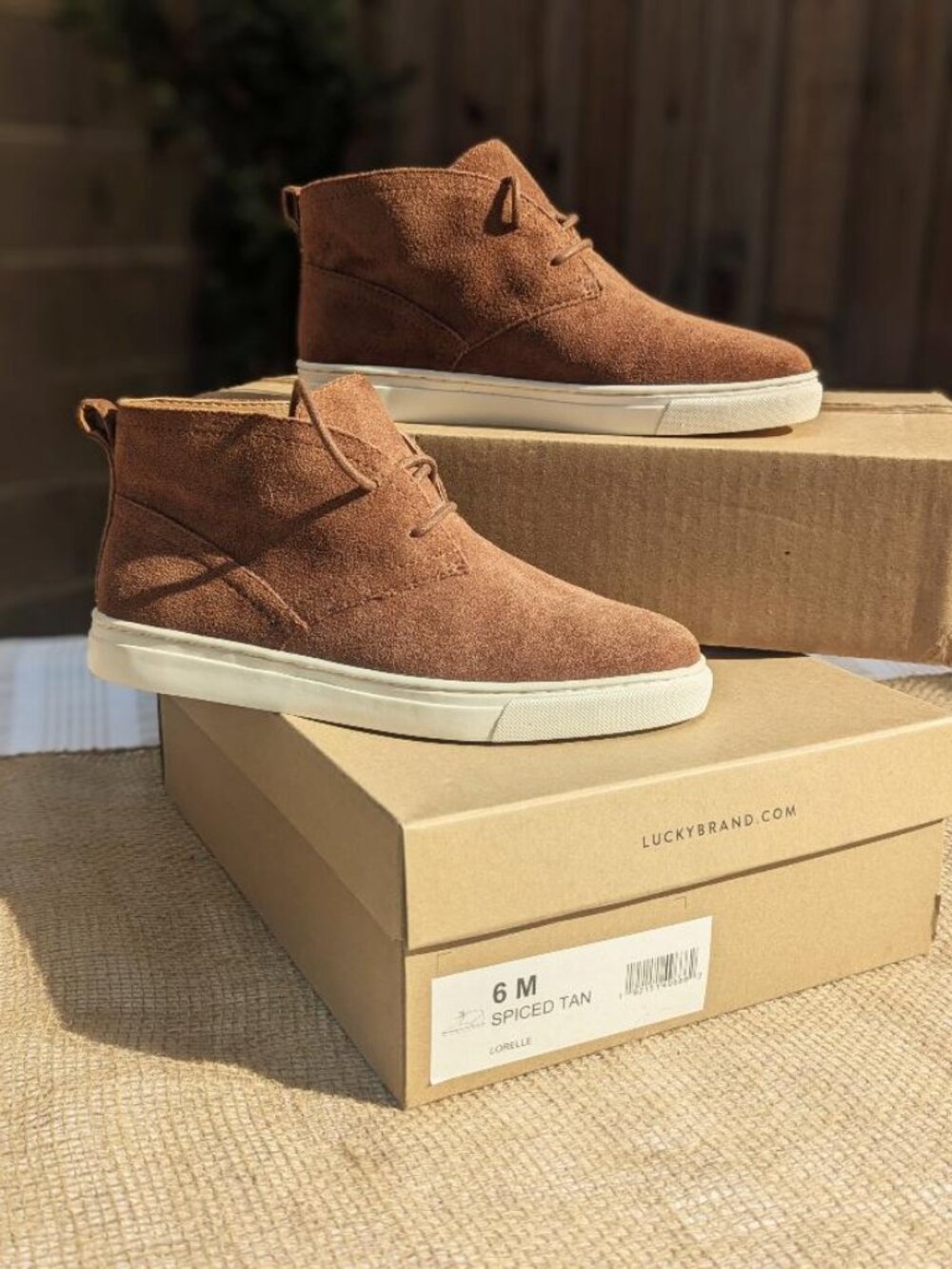 Lucky Brand Lorelle: Spiced Tan / Size 6 M